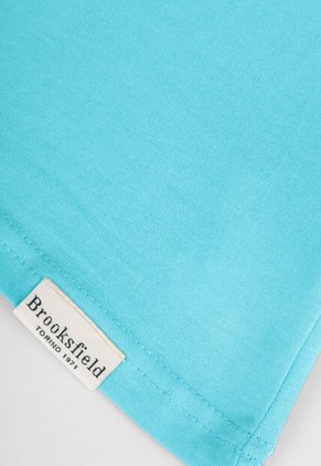 Camiseta Brooksfield Turquesa