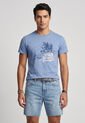 Camiseta Brooksfield Azul de Brooksfield