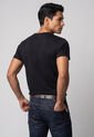 Camiseta Brooksfield Negro de Brooksfield