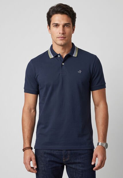 Polo Brooksfield Azul