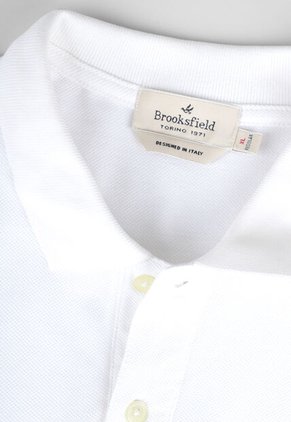 Polo Brooksfield Blanco