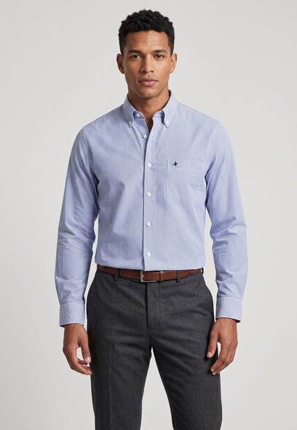 Camisa Brooksfield Azul