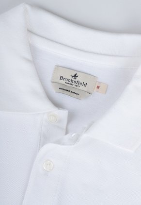 Polo Brooksfield Blanco