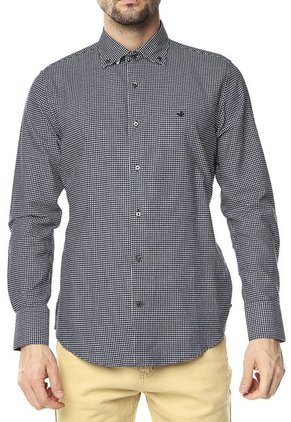 Camisa Azul-Blanca Brooksfield