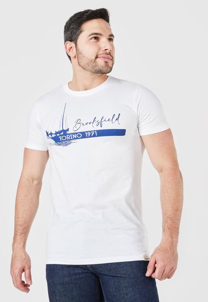 Camiseta Brooksfield Blanco