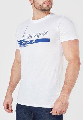 Camiseta Brooksfield Blanco