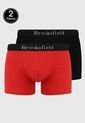 Bóxer Duo Rojo-Negro-Blanco Brooksfield de Brooksfield