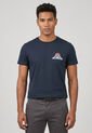 Camiseta Brooksfield Azul de Brooksfield