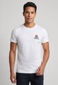 Camiseta Brooksfield Blanco de Brooksfield