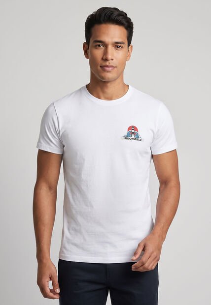 Camiseta Brooksfield Blanco