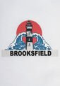 Camiseta Brooksfield Blanco de Brooksfield