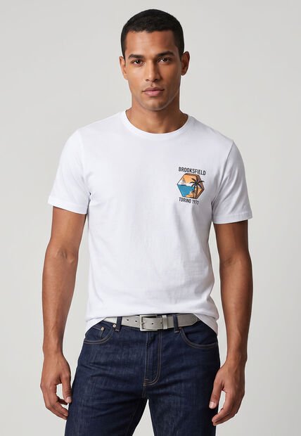 Camiseta Brooksfield Blanco
