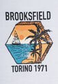 Camiseta Brooksfield Blanco de Brooksfield