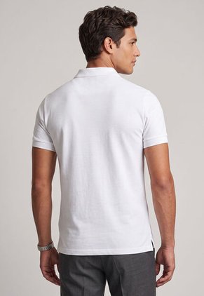 Polo Brooksfield Blanco