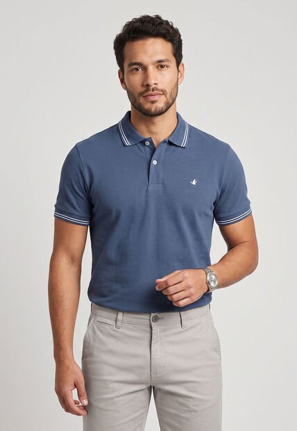 Polo Brooksfield Azul