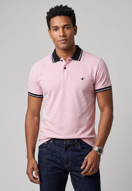 Polo Brooksfield Rosa
