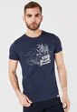 Camiseta Brooksfield Azul de Brooksfield