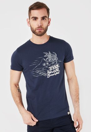 Camiseta Brooksfield Azul