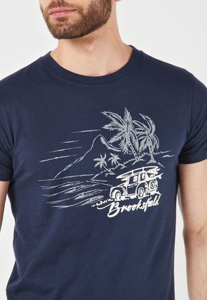 Camiseta Brooksfield Azul