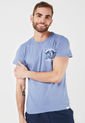 Camiseta Brooksfield Azul de Brooksfield