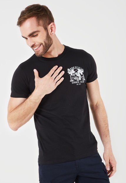 Camiseta Brooksfield Negro