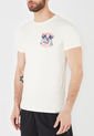 Camiseta Beige-Azul-Rojo Brooksfield de Brooksfield