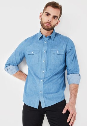 Camisa Azul Brooksfield