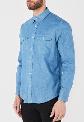 Camisa Azul Brooksfield