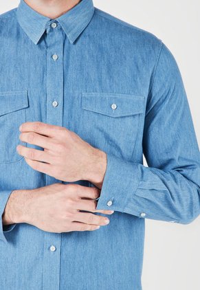 Camisa Azul Brooksfield