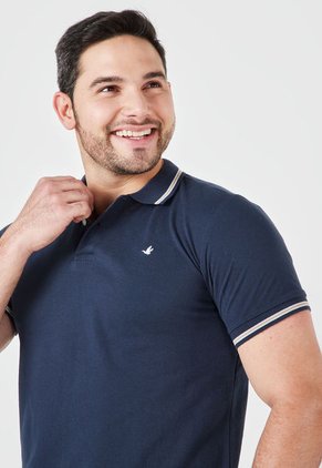 Polo Brooksfield Azul
