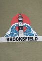 Camiseta Brooksfield Verde de Brooksfield