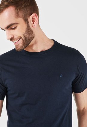 Camiseta Azul Navy Brooksfield
