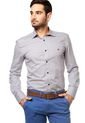 Camisa Gris Brooksfield de Brooksfield