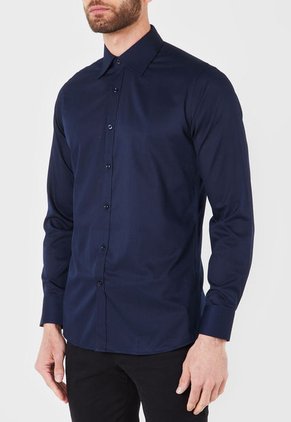 Camisa Azul Navy Brooksfield