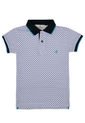 Polo Blanca-Azul Brooksfield Kids de Brooksfield Kids