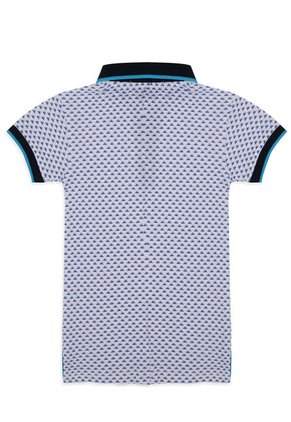 Polo Blanca-Azul Brooksfield Kids