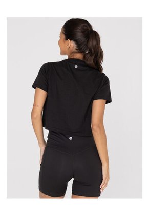 Camiseta Mujer Bsoul Basic T Shirt Zia Negro Bsoul