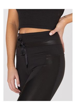 Pantalon Mujer Bsoul Long Leg Elia Negro Shine Bsoul