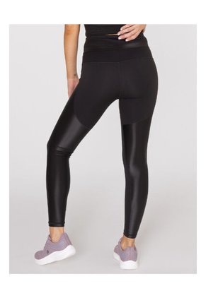 Pantalon Mujer Bsoul Long Leg Elia Negro Shine Bsoul