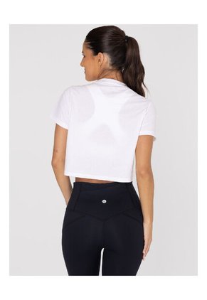 Camiseta Mujer Bsoul Basic T Shirt Zia Blanco Bsoul