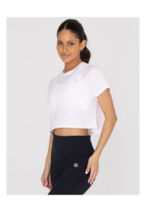 Camiseta Mujer Bsoul Basic T Shirt Zia Blanco Bsoul