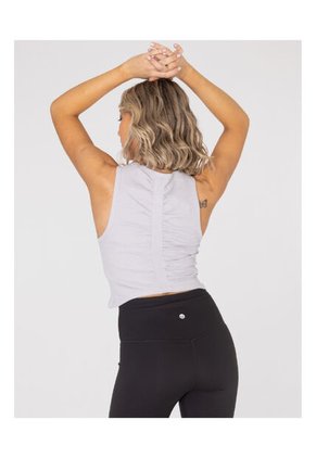 Camiseta Mujer Bsoul Crop Tank Livia Smoke Bsoul