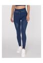 Pantalon Mujer Bsoul Long Leg Elia Stone Azul Shine Bsoul de Bsoul