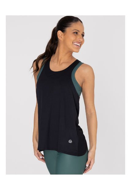 Camiseta Mujer Bsoul Tank Cloe New Negro Bsoul