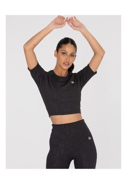 Camiseta Mujer Bsoul Cropped T Shirt Full Print Bsoul