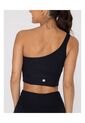 Top Mujer Bsoul Asymmetric Crop T New Negro Bsoul de Bsoul
