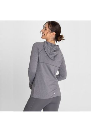 Hoodie Mujer Bsoul Warmer Lucia Gris Bsoul