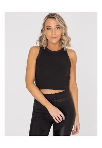 Top Mujer Bsoul Crop Zia Negro Bsoul Bsoul