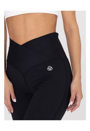 Pantalon Mujer Bsoul Split Hem Flare Legg New Negro Bsoul