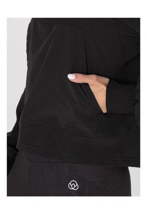 Saco Mujer Bsoul Half Zip Demi Negro Bsoul
